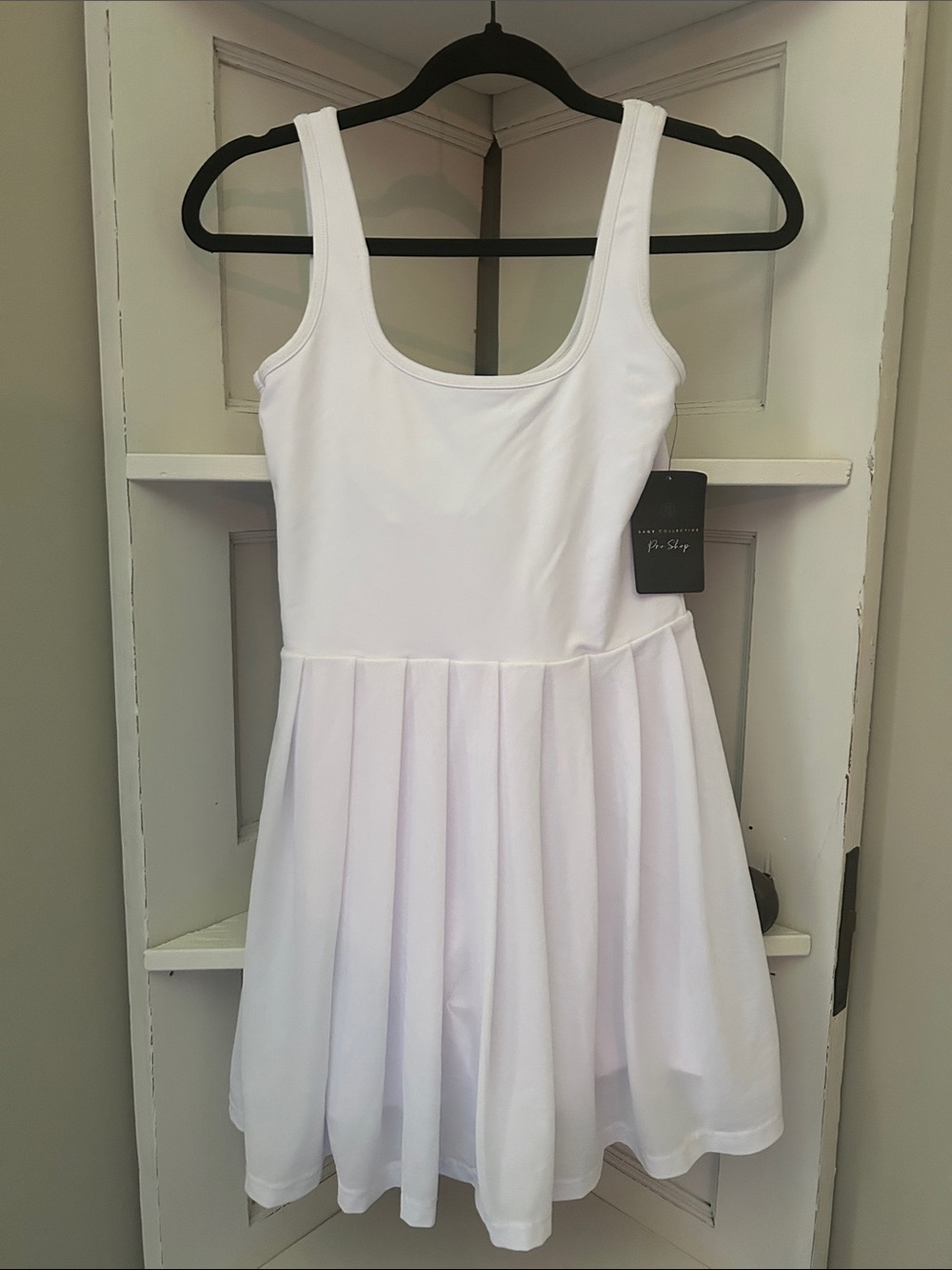 Sage Collective Pro Shop NWT white activewear dress | golf | tennis | pickleball